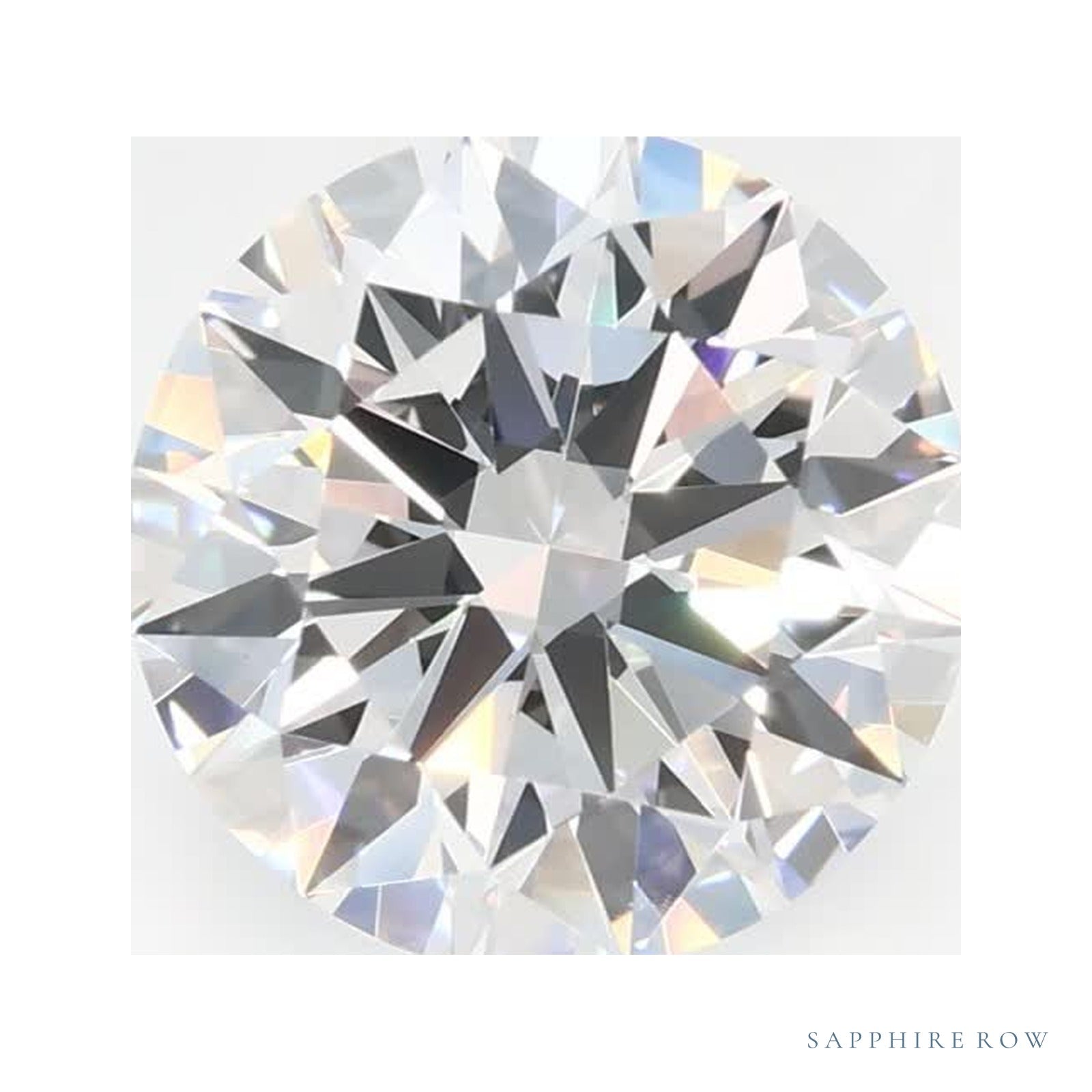 2.09 ct Round Lab-Grown Diamond – D VS1 — Sapphire Row · cut · cut2 · cut3 · cut4