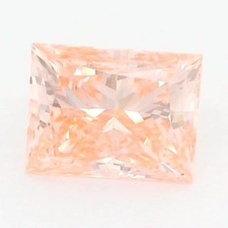 2.08 ct lab-grown fancy intense pink diamond, square cut | Sapphire Row · cut7