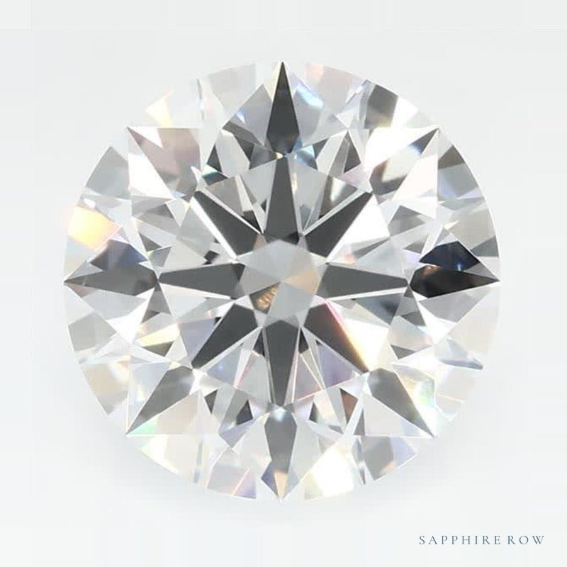 2.08 ct lab-grown diamond, round cut | Sapphire Row · cut7