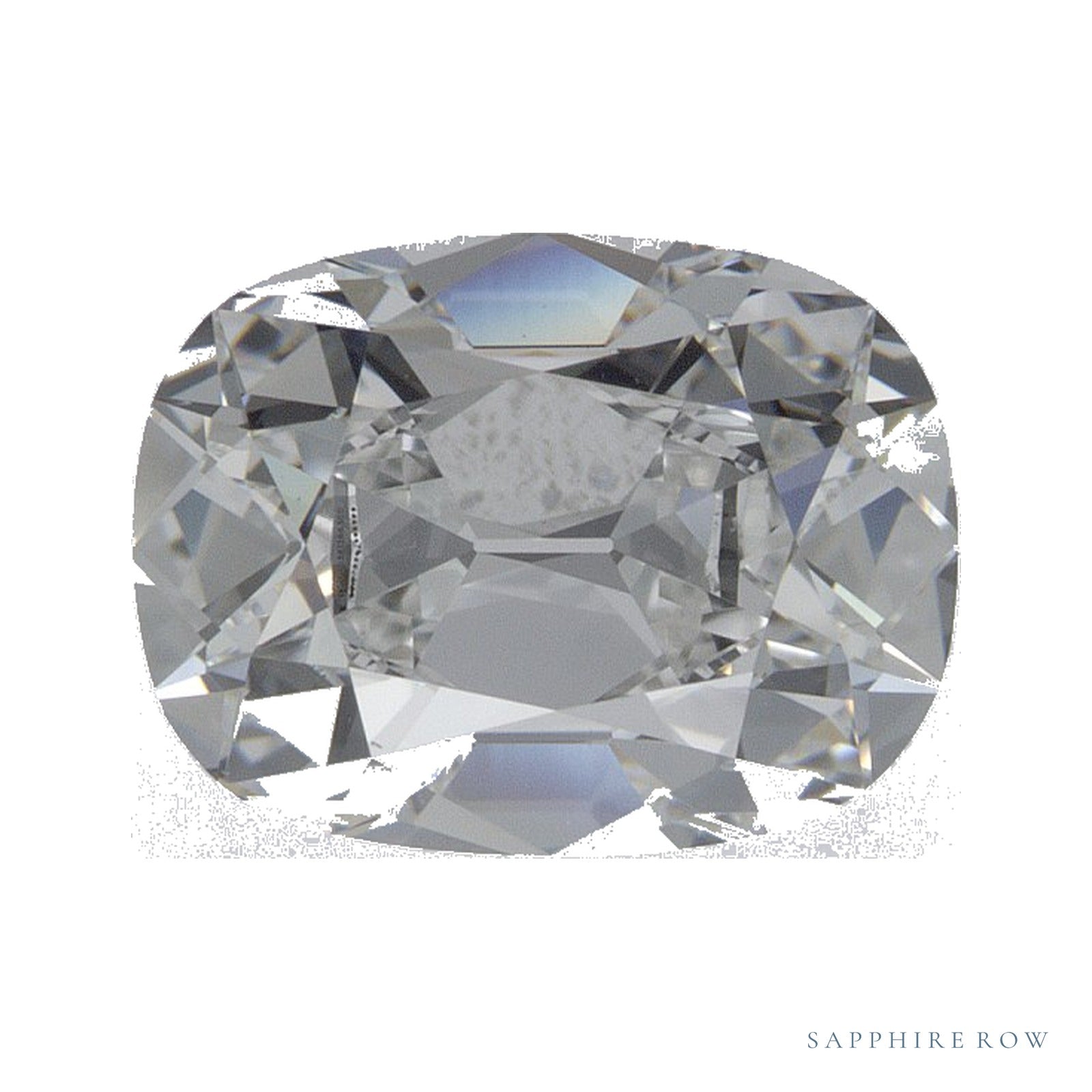 2.08 ct lab-grown diamond, elongated cushion cut | Sapphire Row · cut4