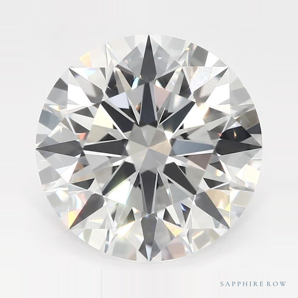 2.08 ct lab-grown diamond, round cut | Sapphire Row · cut7