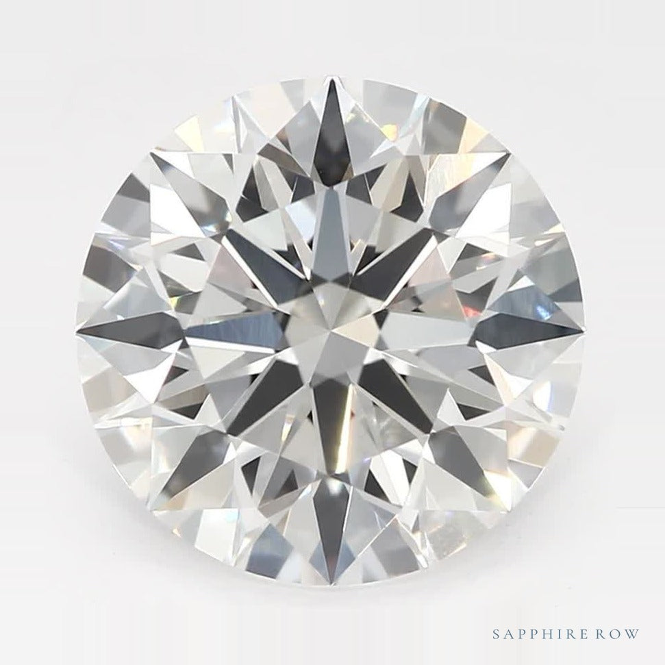 2.08 ct lab-grown diamond, round cut | Sapphire Row · cut7
