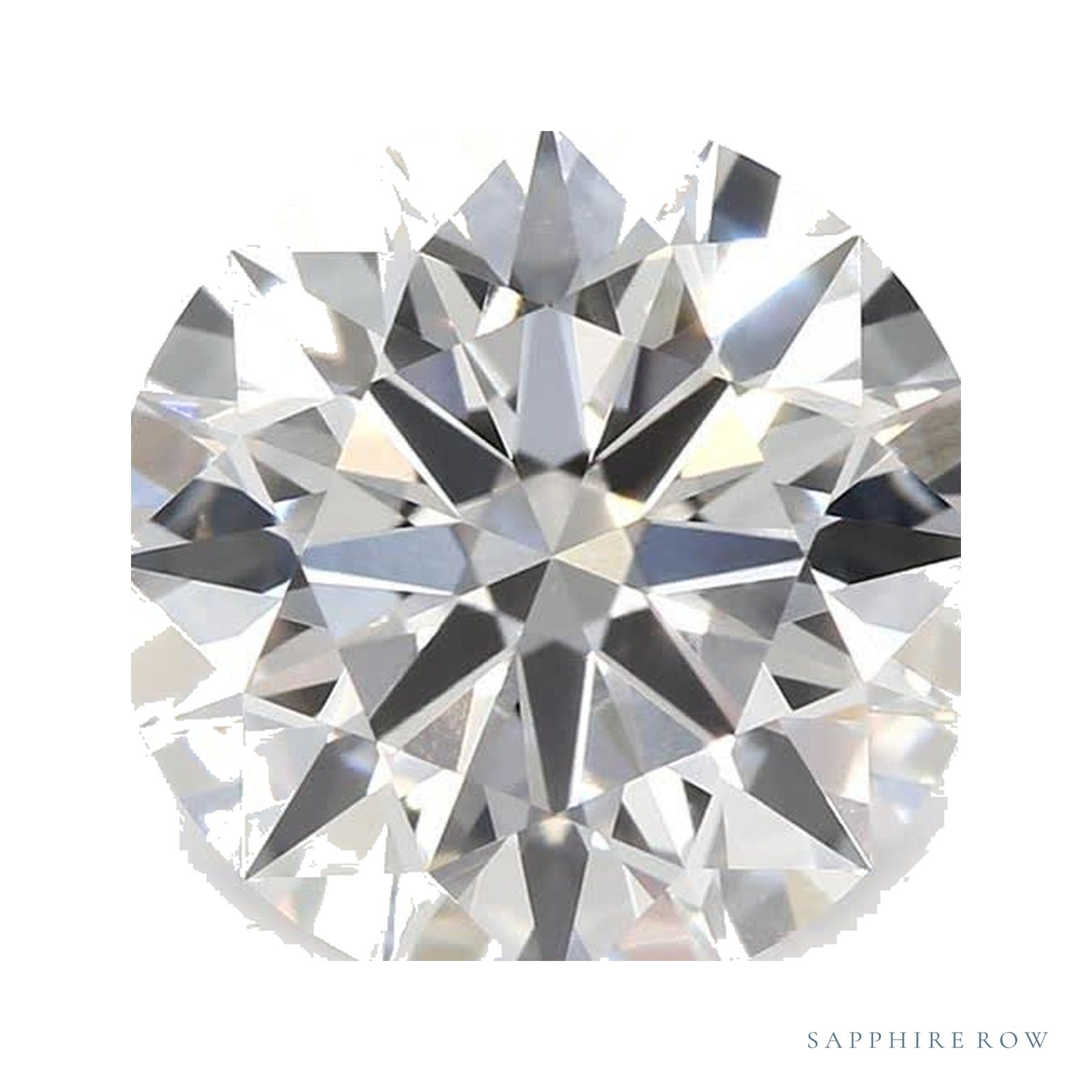 2.08 ct Round Lab-Grown Diamond – E VS1 — Sapphire Row · cut · cut2 · cut3 · cut4