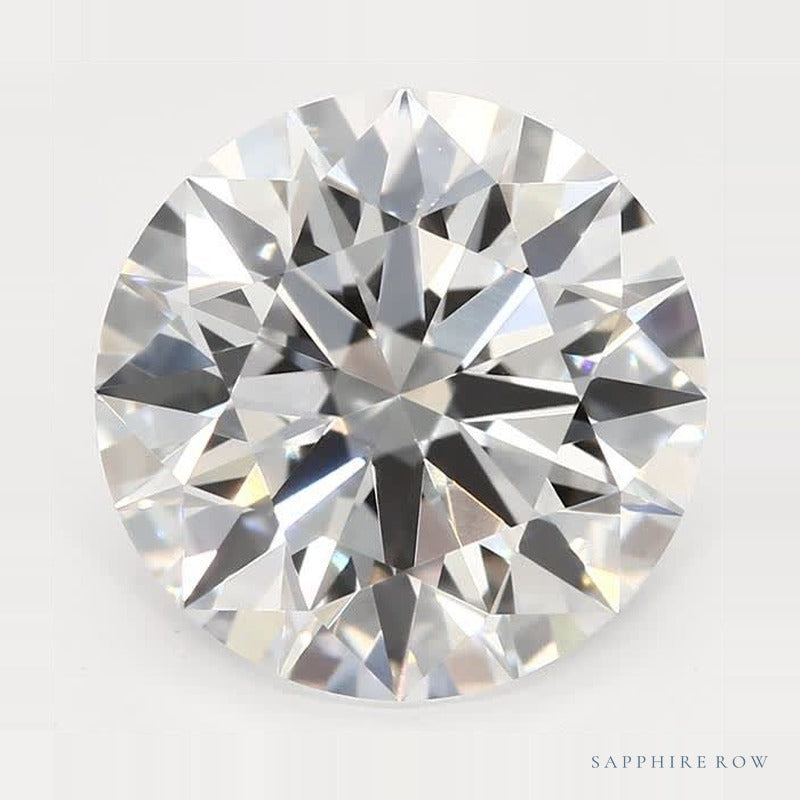 2.08 ct lab-grown diamond, round cut | Sapphire Row · cut7
