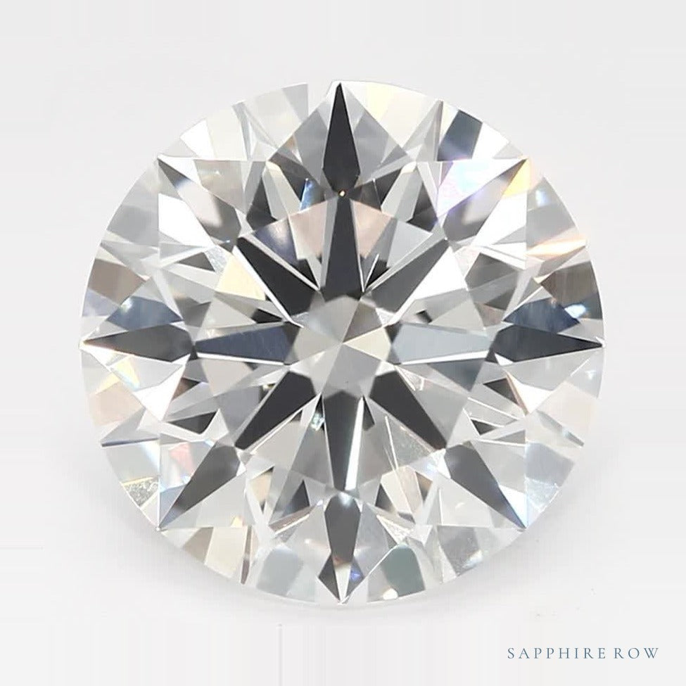 2.08 ct lab-grown diamond, round cut | Sapphire Row · cut7