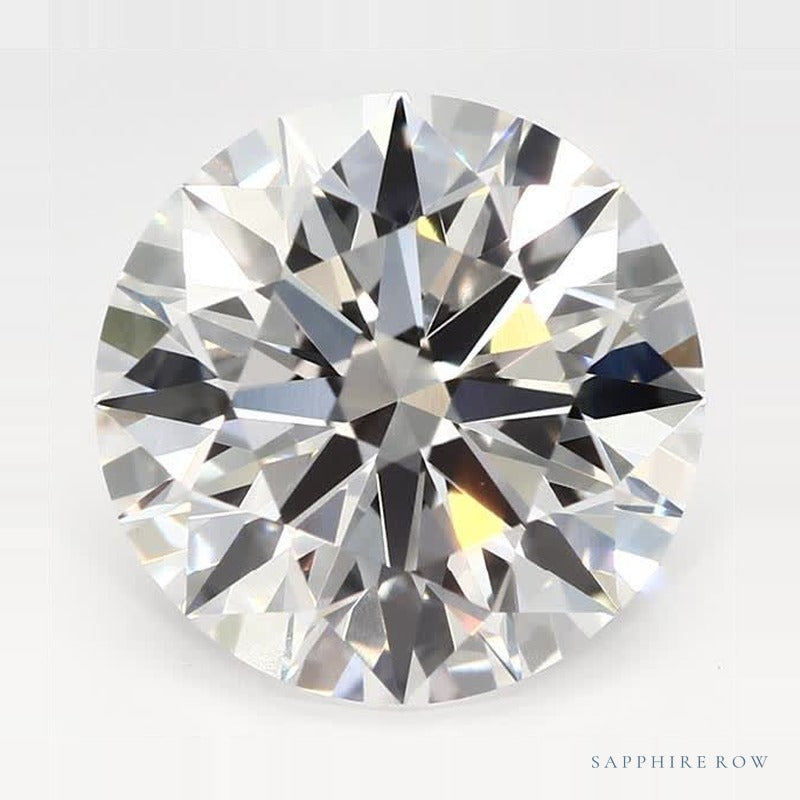 2.08 ct lab-grown diamond, round cut | Sapphire Row · cut7