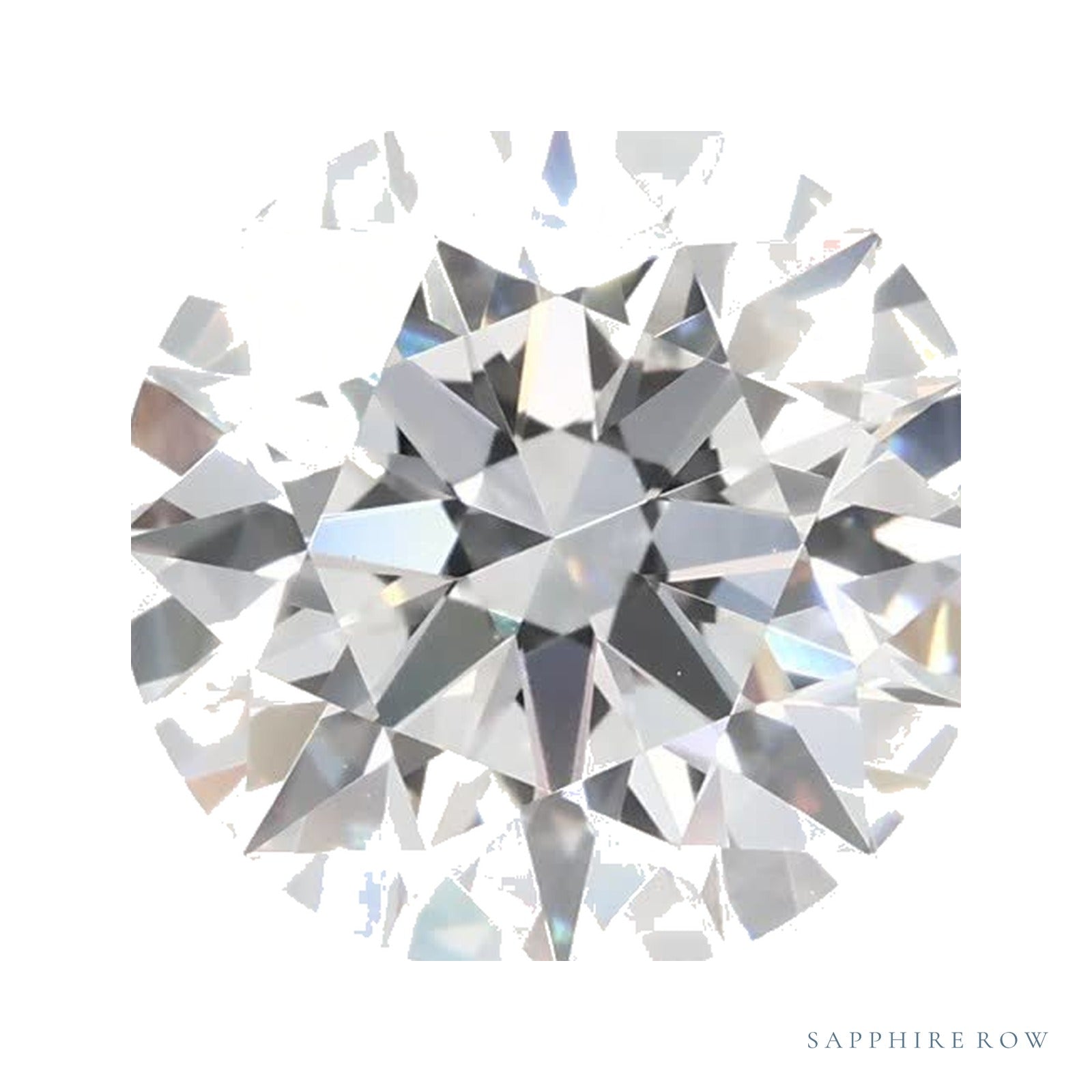 2.08 ct Round Lab-Grown Diamond – E VS1 — Sapphire Row · cut · cut2 · cut3 · cut4
