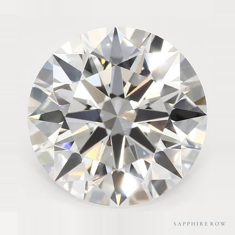 2.07 ct lab-grown diamond, round cut | Sapphire Row · cut7