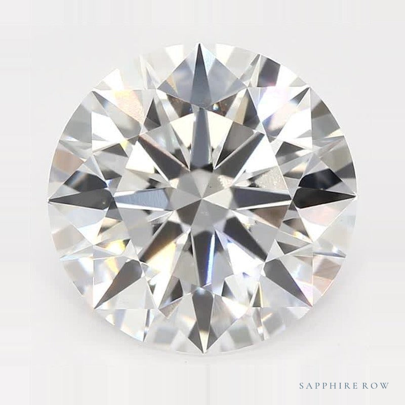 2.07 ct lab-grown diamond, round cut | Sapphire Row · cut7
