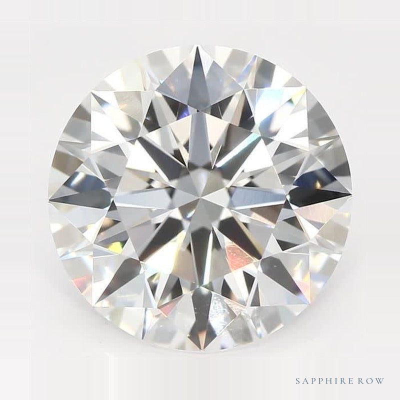 2.07 ct lab-grown diamond, round cut | Sapphire Row · cut7