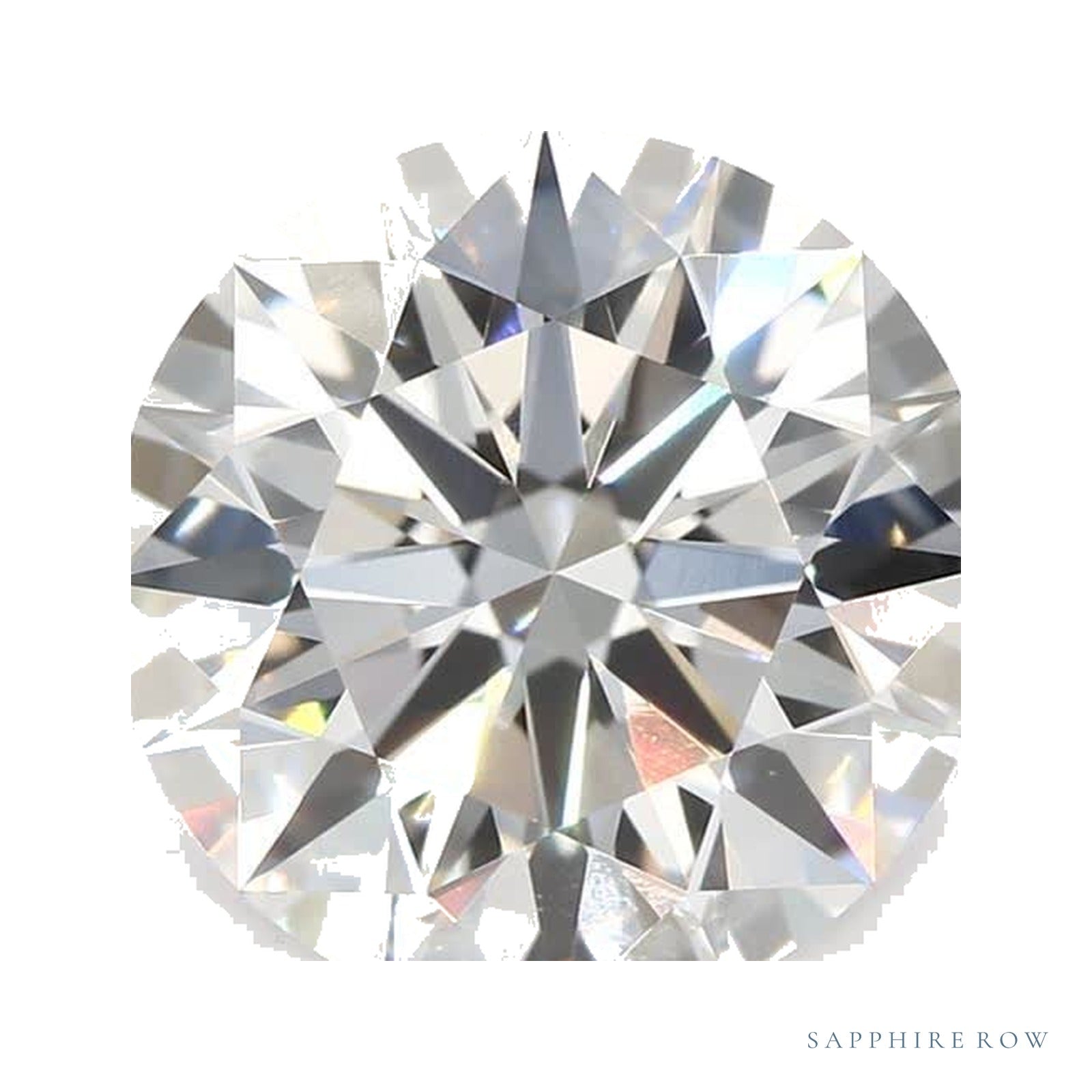 2.07 ct Round Lab-Grown Diamond – E VS1 — Sapphire Row · cut · cut2 · cut3 · cut4