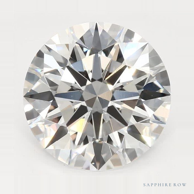 2.07 ct lab-grown diamond, round cut | Sapphire Row · cut7