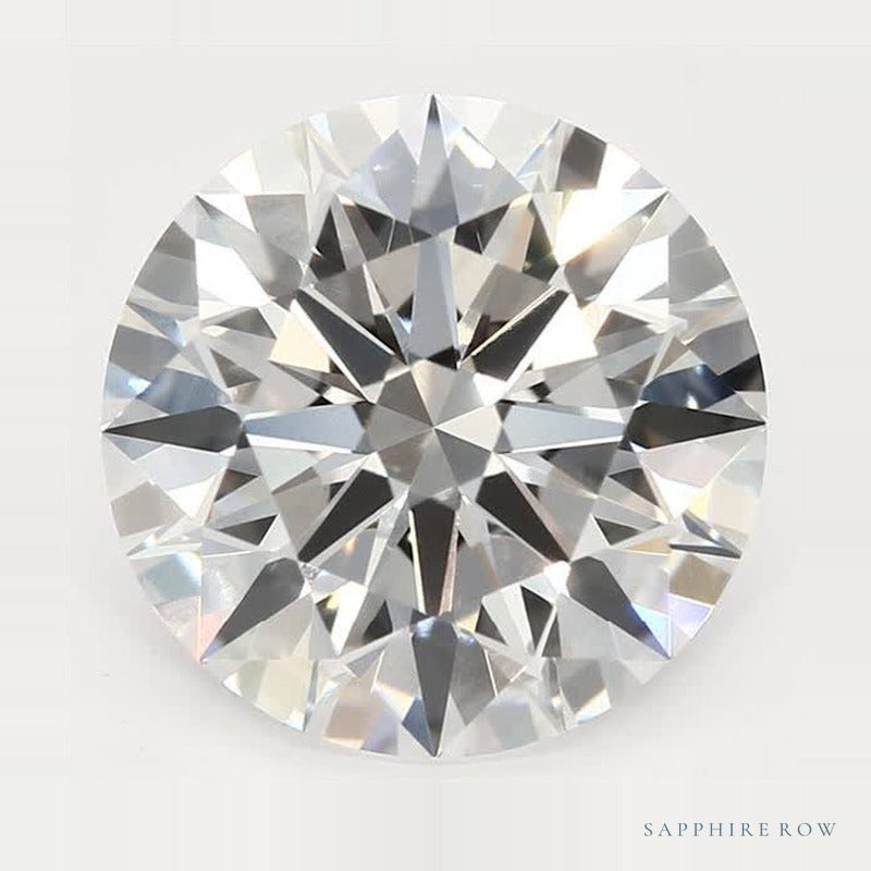 2.07 ct lab-grown diamond, round cut | Sapphire Row · cut7