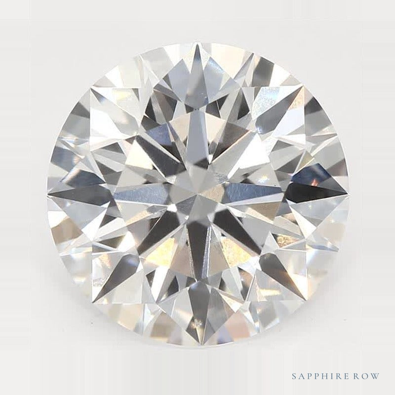 2.07 ct lab-grown diamond, round cut | Sapphire Row · cut7