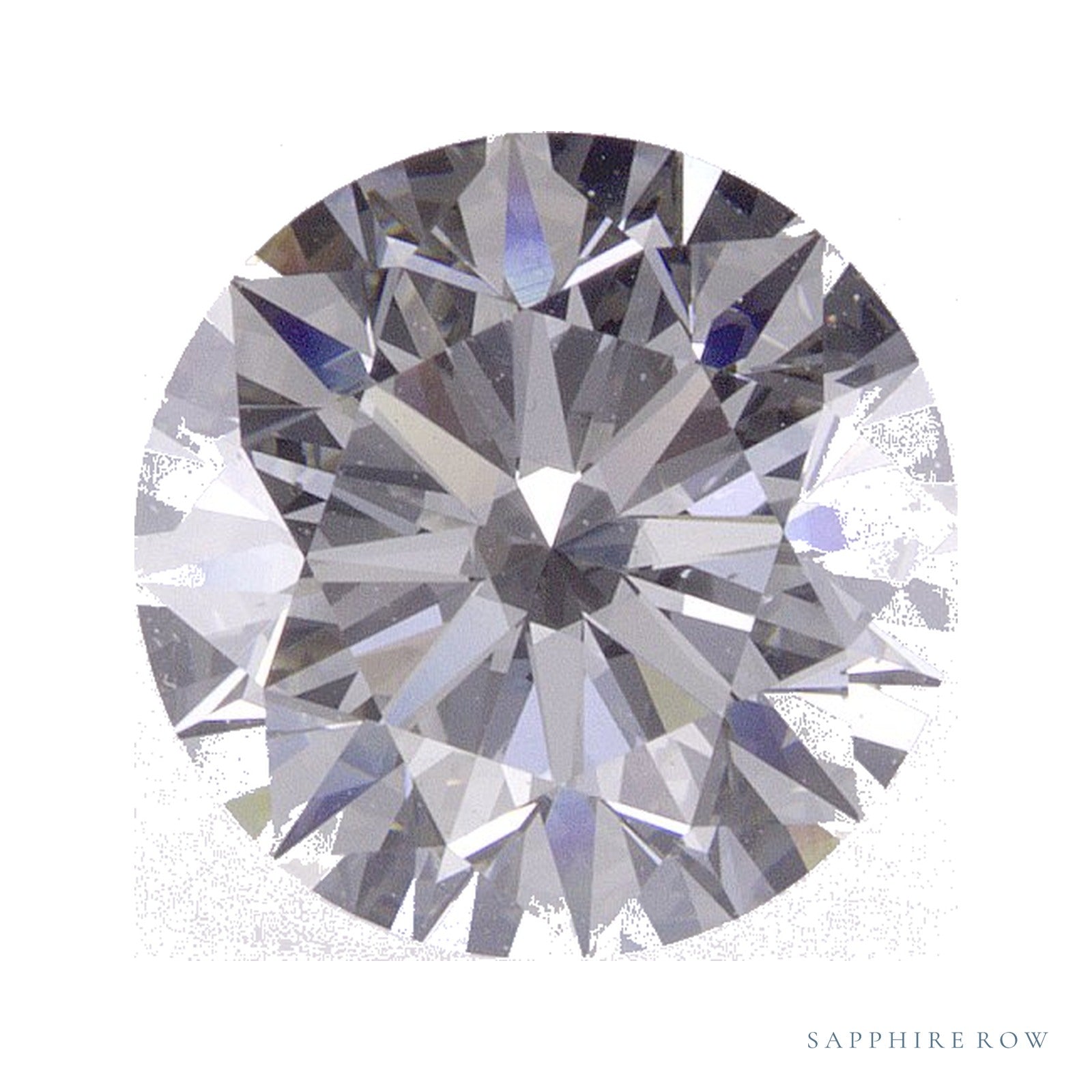 2.06 ct Round Natural Diamond – I SI1 — Sapphire Row · cut · cut2 · cut3 · cut4