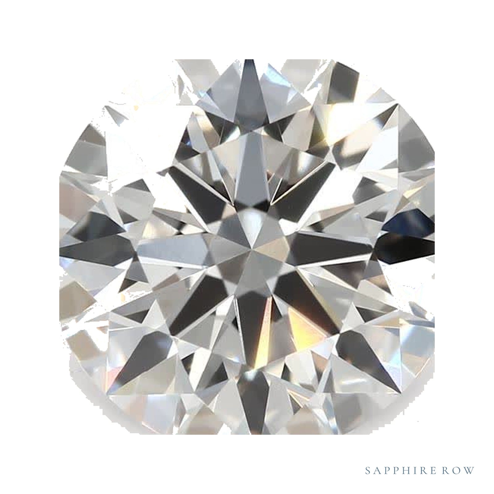 2.06 ct Round Lab-Grown Diamond – E VS1 — Sapphire Row · cut · cut2 · cut3 · cut4