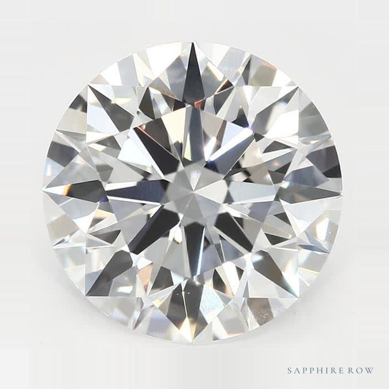 2.06 ct lab-grown diamond, round cut | Sapphire Row · cut7