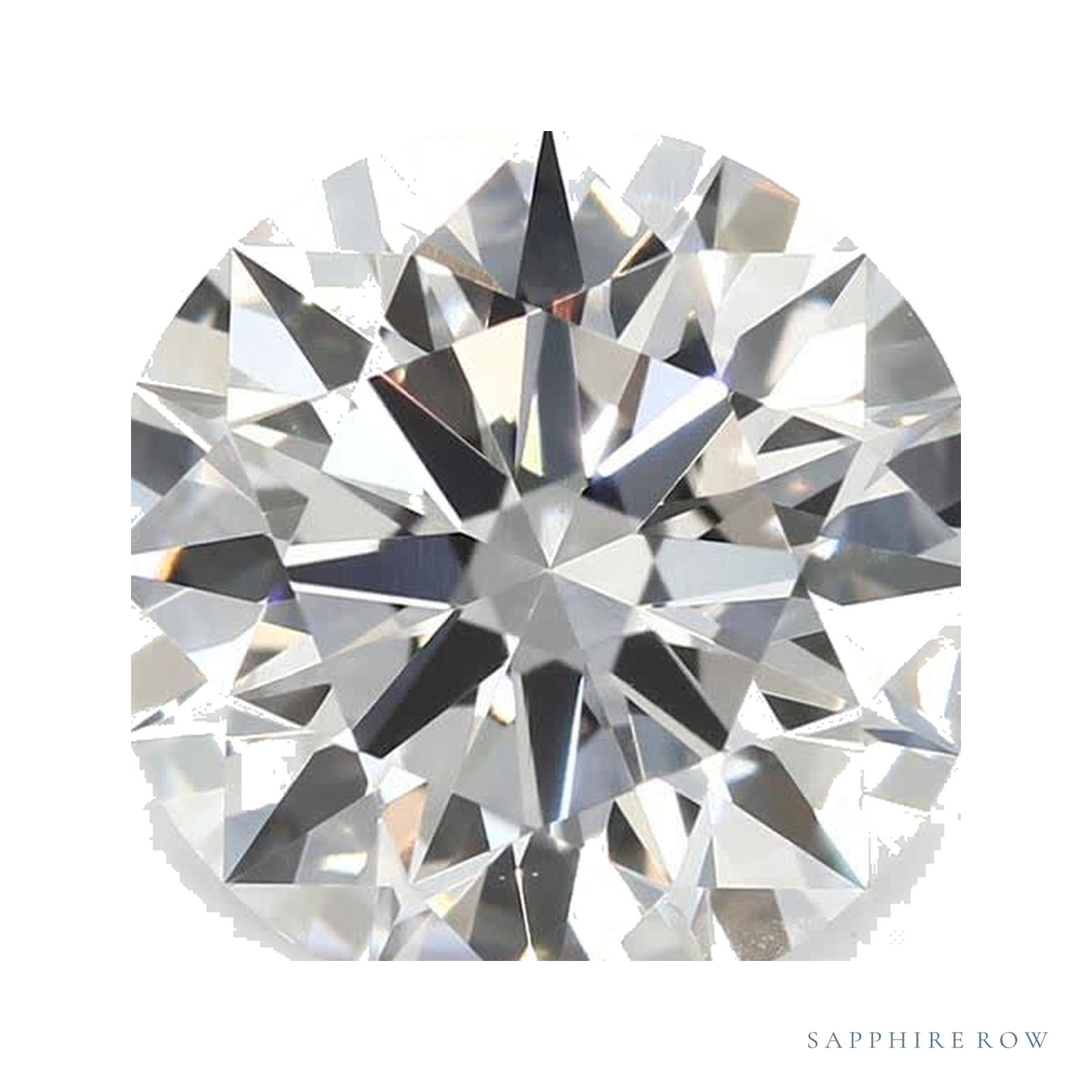 2.06 ct Round Lab-Grown Diamond – E VS1 — Sapphire Row · cut · cut2 · cut3 · cut4