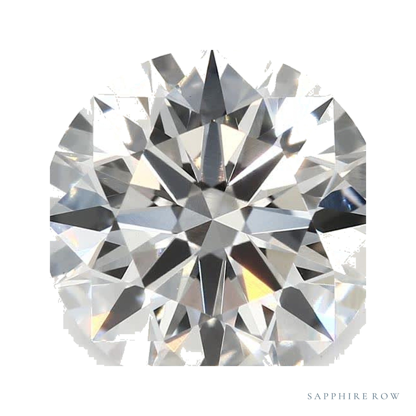 2.06 ct Round Lab-Grown Diamond – E VS1 — Sapphire Row · cut · cut2 · cut3 · cut4