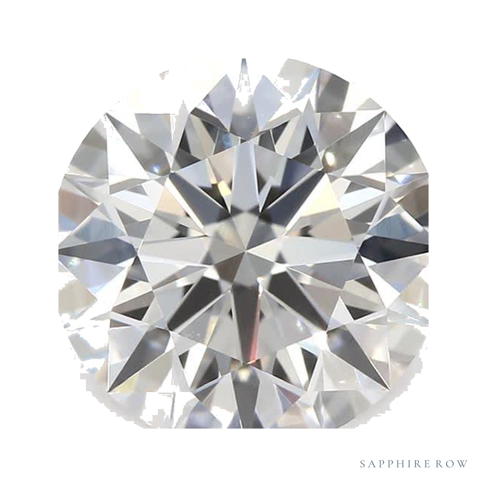 2.06 ct Round Lab-Grown Diamond – E VS1 — Sapphire Row · cut · cut2 · cut3 · cut4