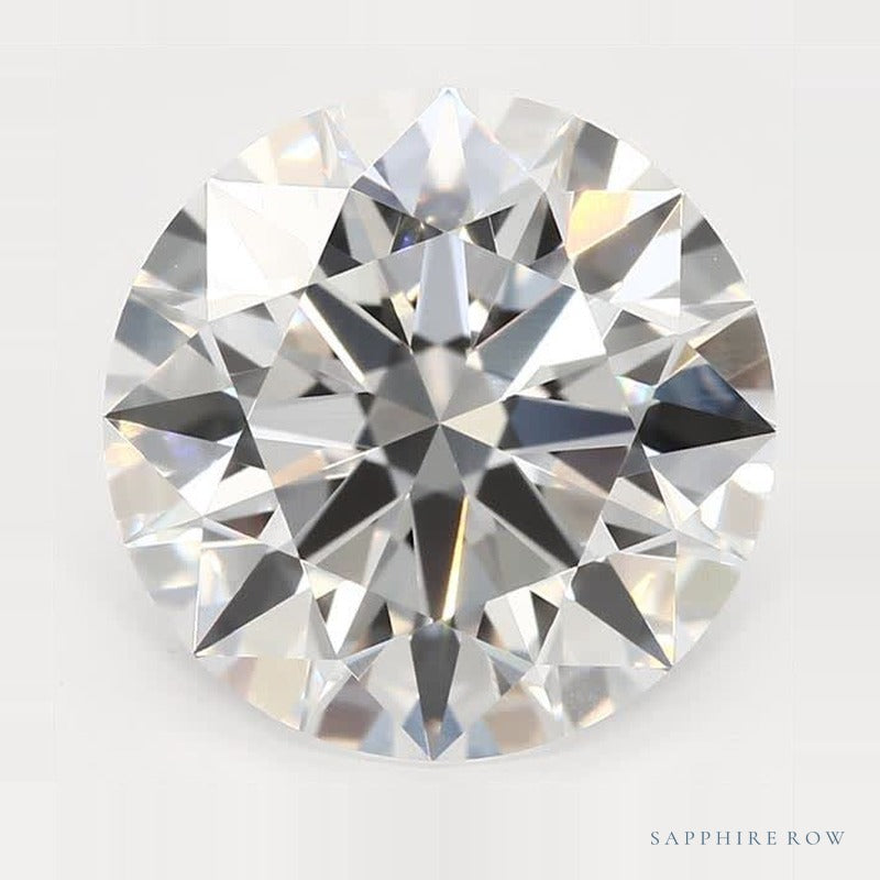 2.06 ct lab-grown diamond, round cut | Sapphire Row · cut7