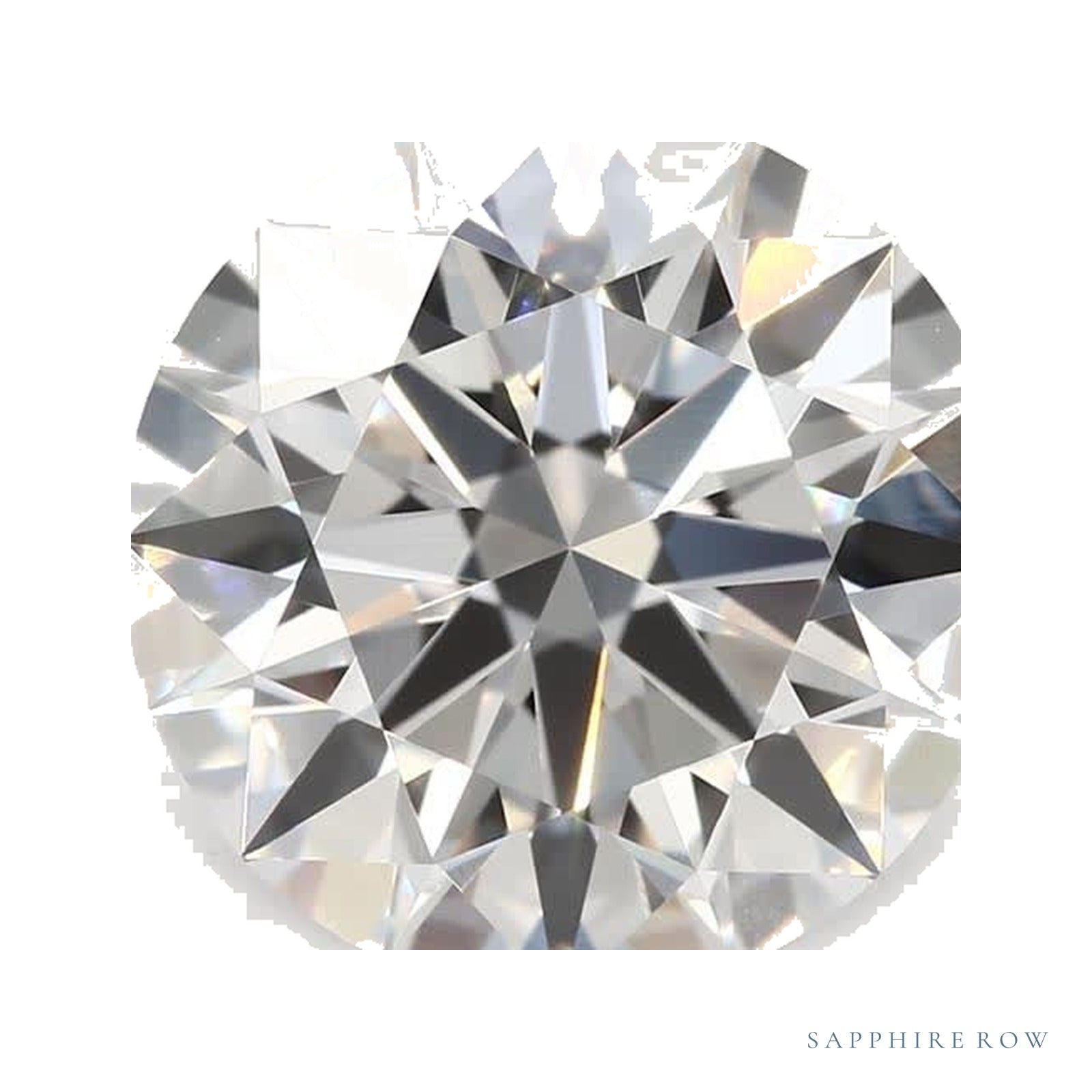 2.06 ct Round Lab-Grown Diamond – E VVS2 — Sapphire Row · cut · cut2 · cut3 · cut4