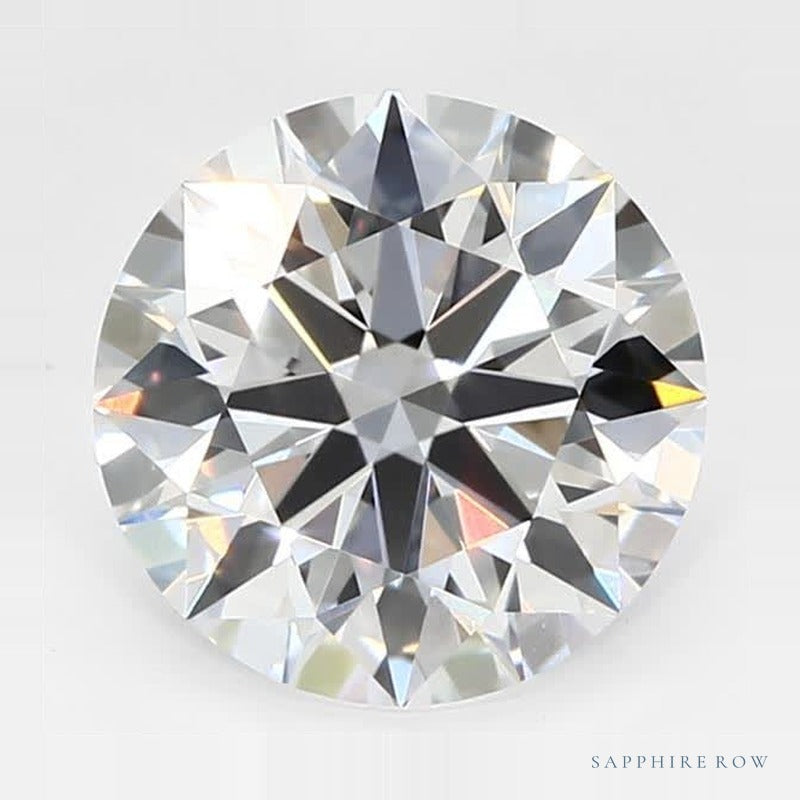 2.05 ct lab-grown diamond, round cut | Sapphire Row · cut7