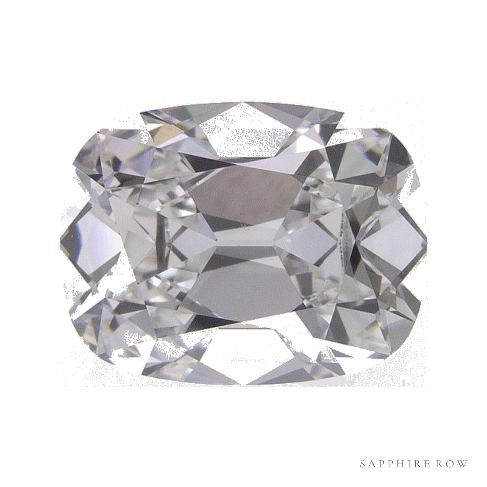2.05 ct Elongated Cushion Lab-Grown Diamond – E VVS2 — Sapphire Row · cut · cut2 · cut3 · cut4