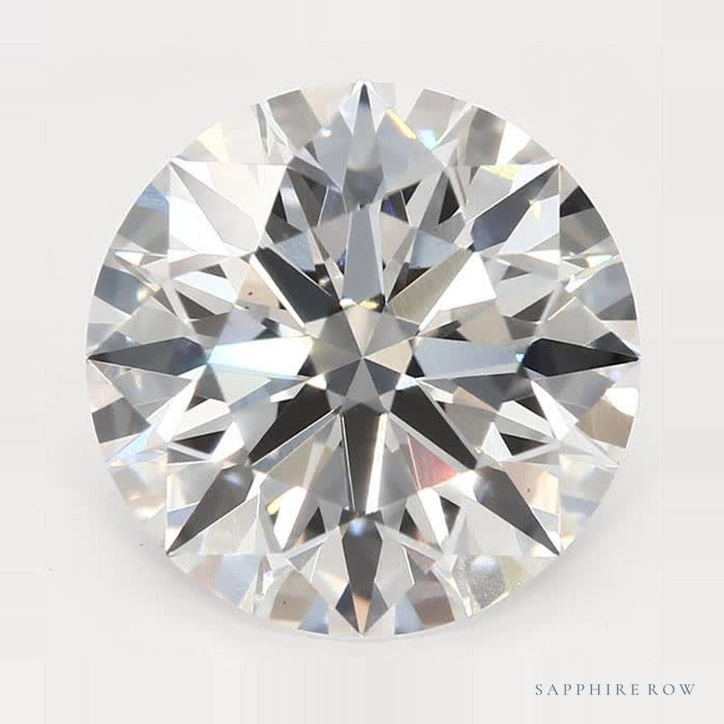 2.05 ct lab-grown diamond, round cut | Sapphire Row · cut7
