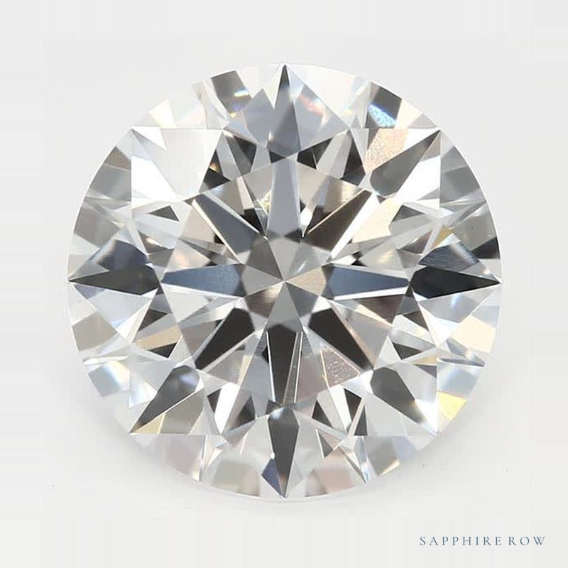 2.05 ct lab-grown diamond, round cut | Sapphire Row · cut7