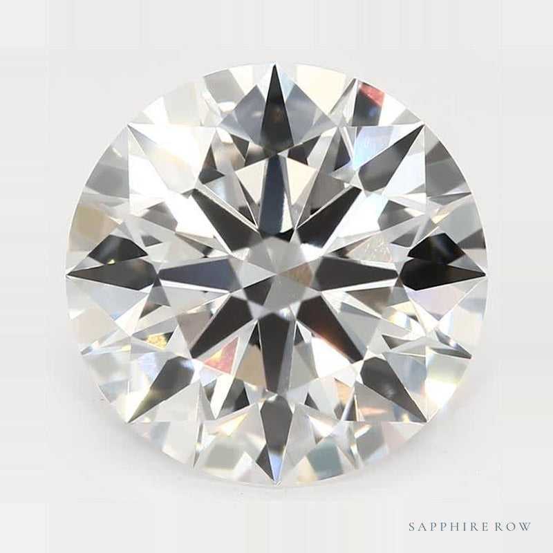 2.05 ct lab-grown diamond, round cut | Sapphire Row · cut7