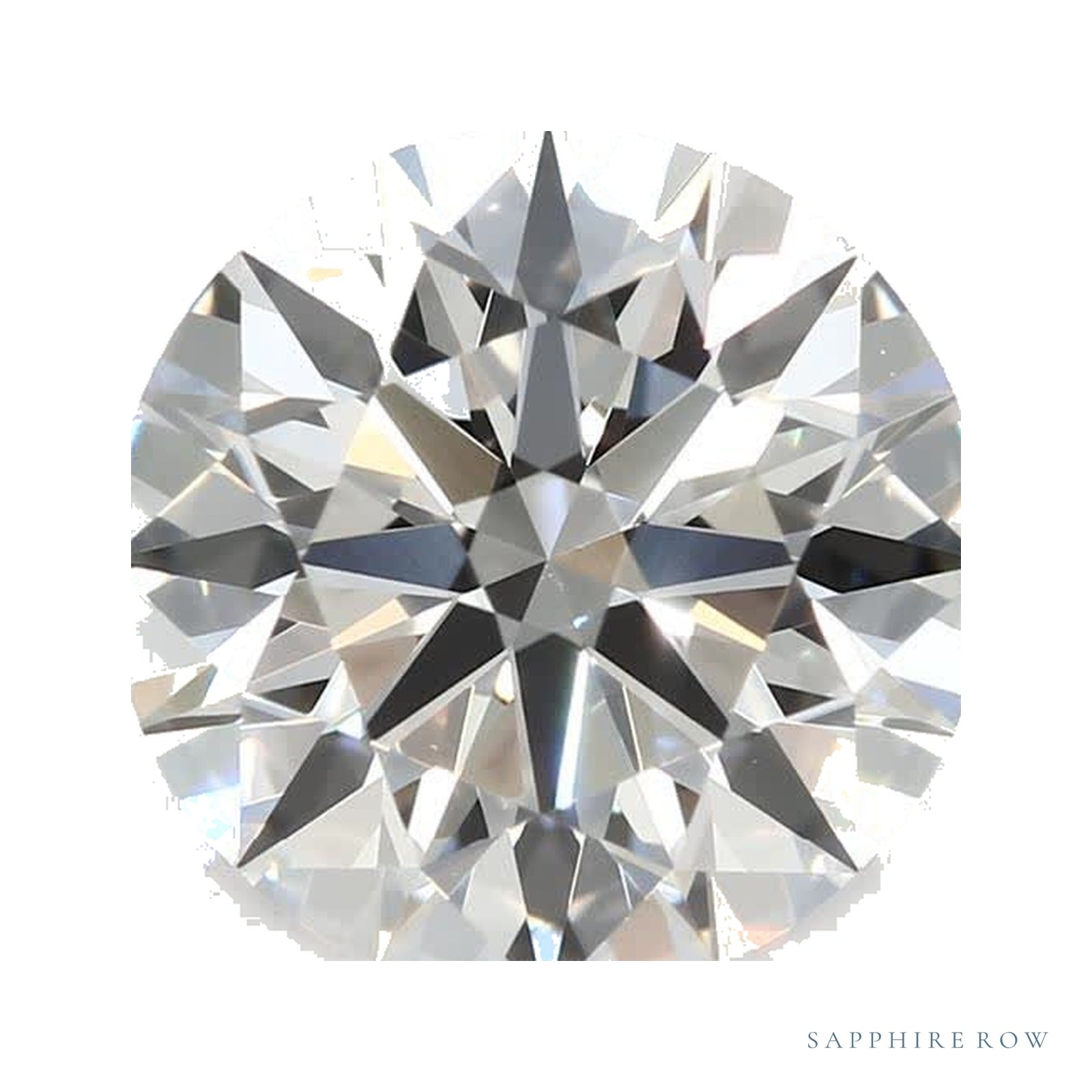 2.05 ct Round Lab-Grown Diamond – F VVS2 — Sapphire Row · cut · cut2 · cut3 · cut4