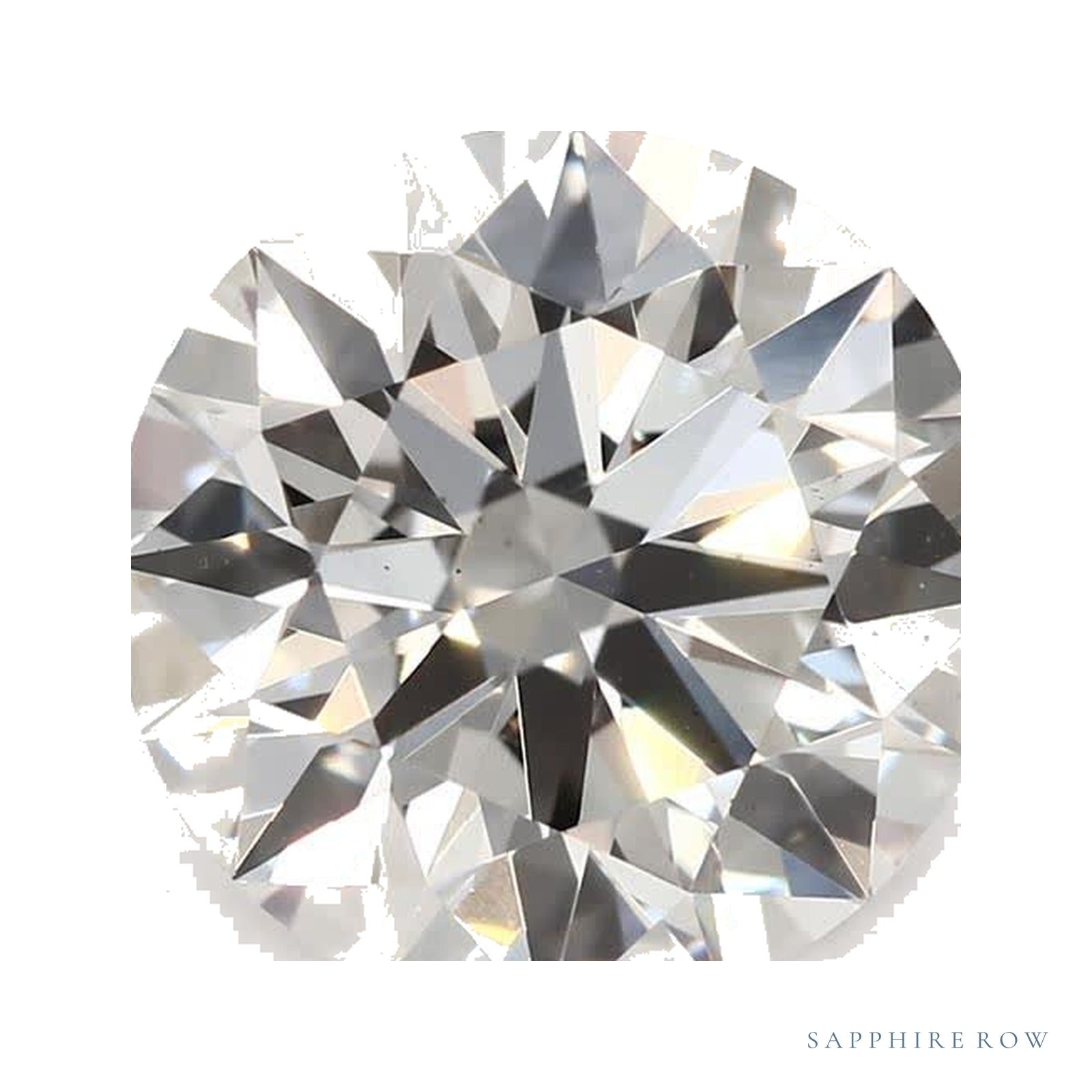 2.05 ct Round Lab-Grown Diamond – F VS2 — Sapphire Row · cut · cut2 · cut3 · cut4