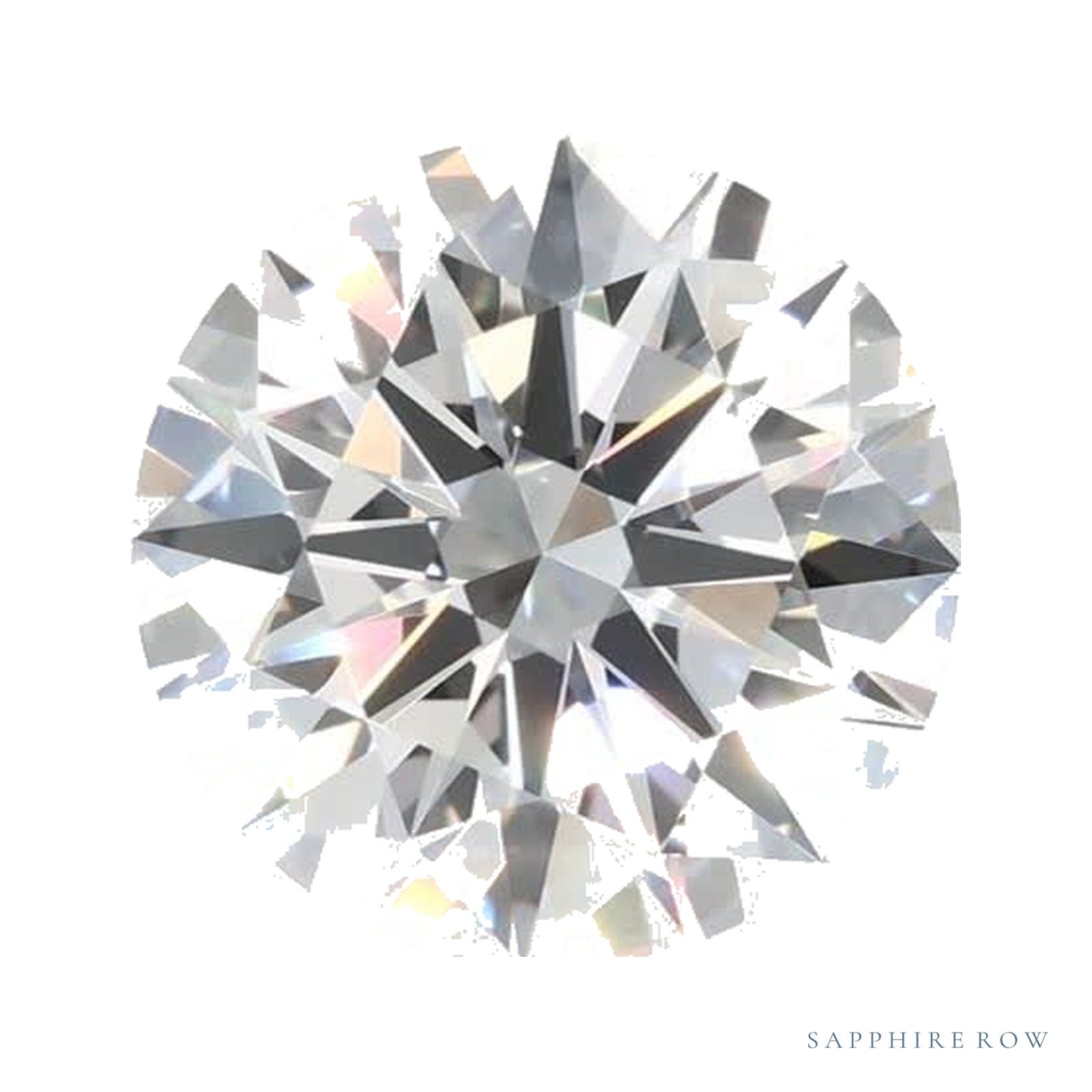 2.05 ct Round Lab-Grown Diamond – F VVS2 — Sapphire Row · cut · cut2 · cut3 · cut4