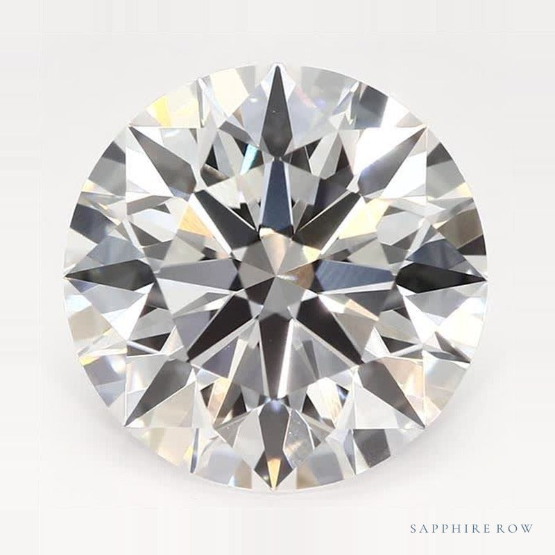 2.04 ct lab-grown diamond, round cut | Sapphire Row · cut7