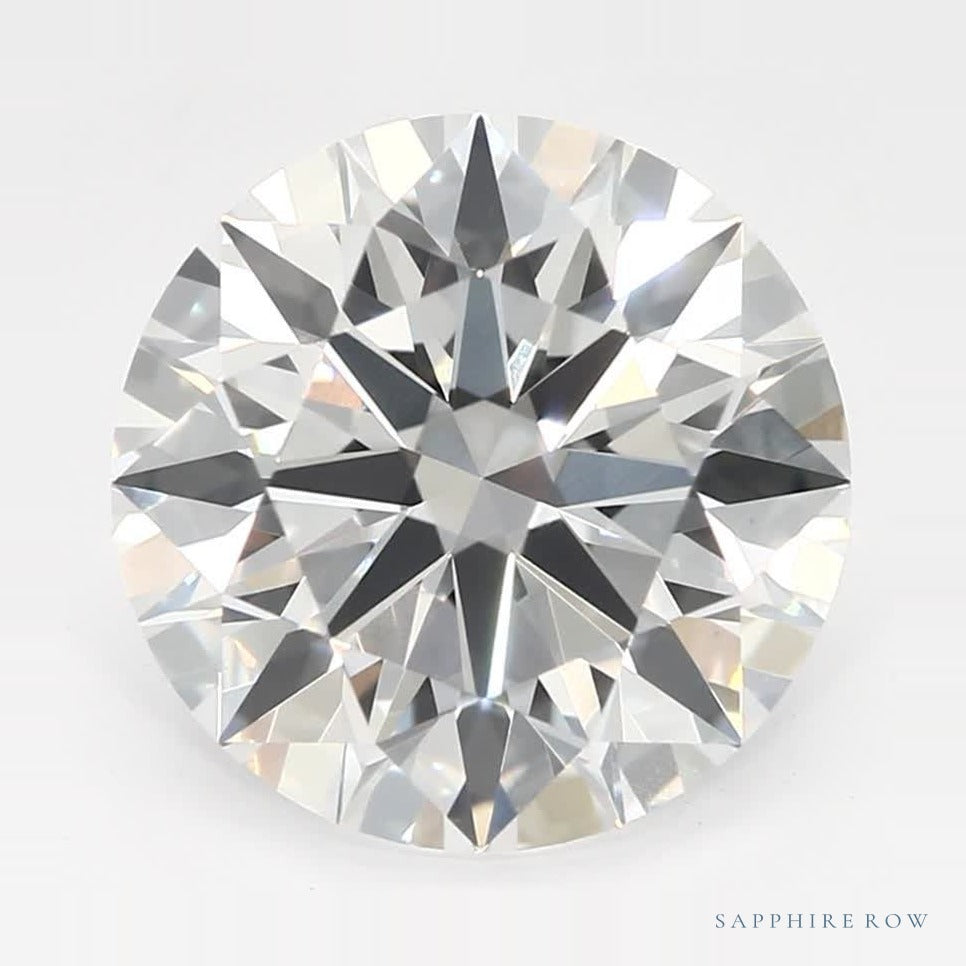 2.04 ct lab-grown diamond, round cut | Sapphire Row · cut7