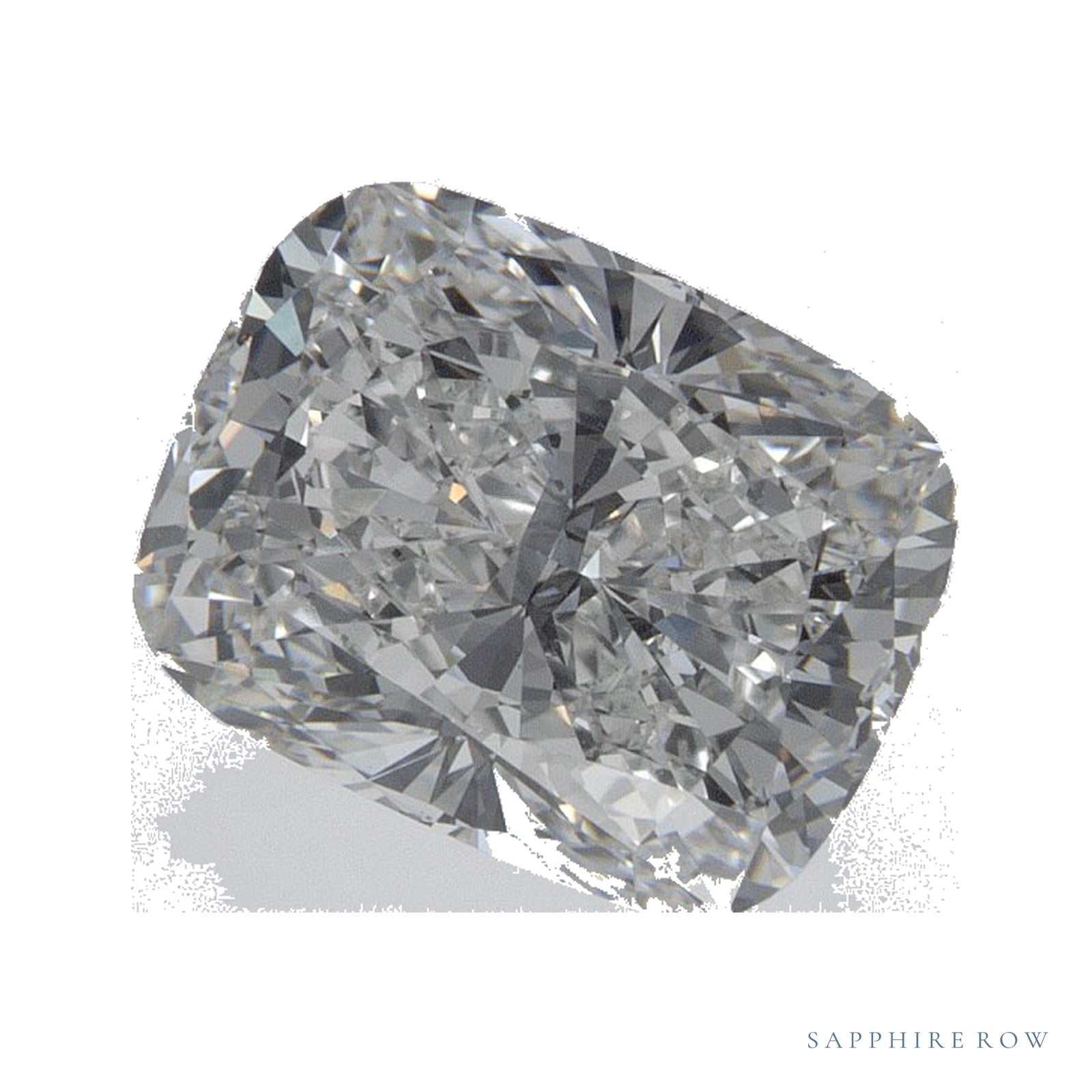2.04 ct Elongated Cushion Lab-Grown Diamond – D VVS2 — Sapphire Row · cut · cut2 · cut3 · cut4