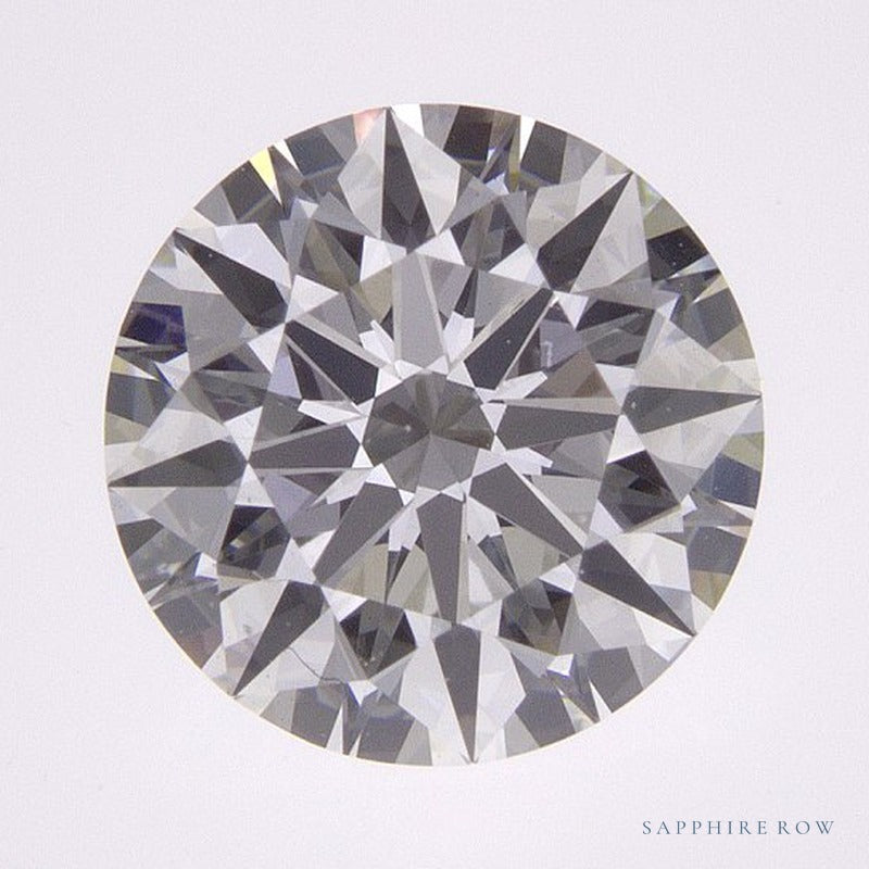 2.04 ct lab-grown diamond, round cut | Sapphire Row · cut7