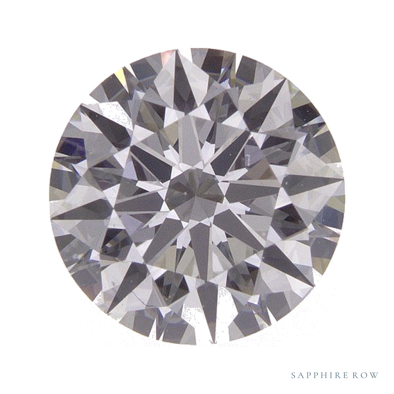 2.04 ct Round Lab-Grown Diamond – E VS1 — Sapphire Row · cut · cut2 · cut3 · cut4