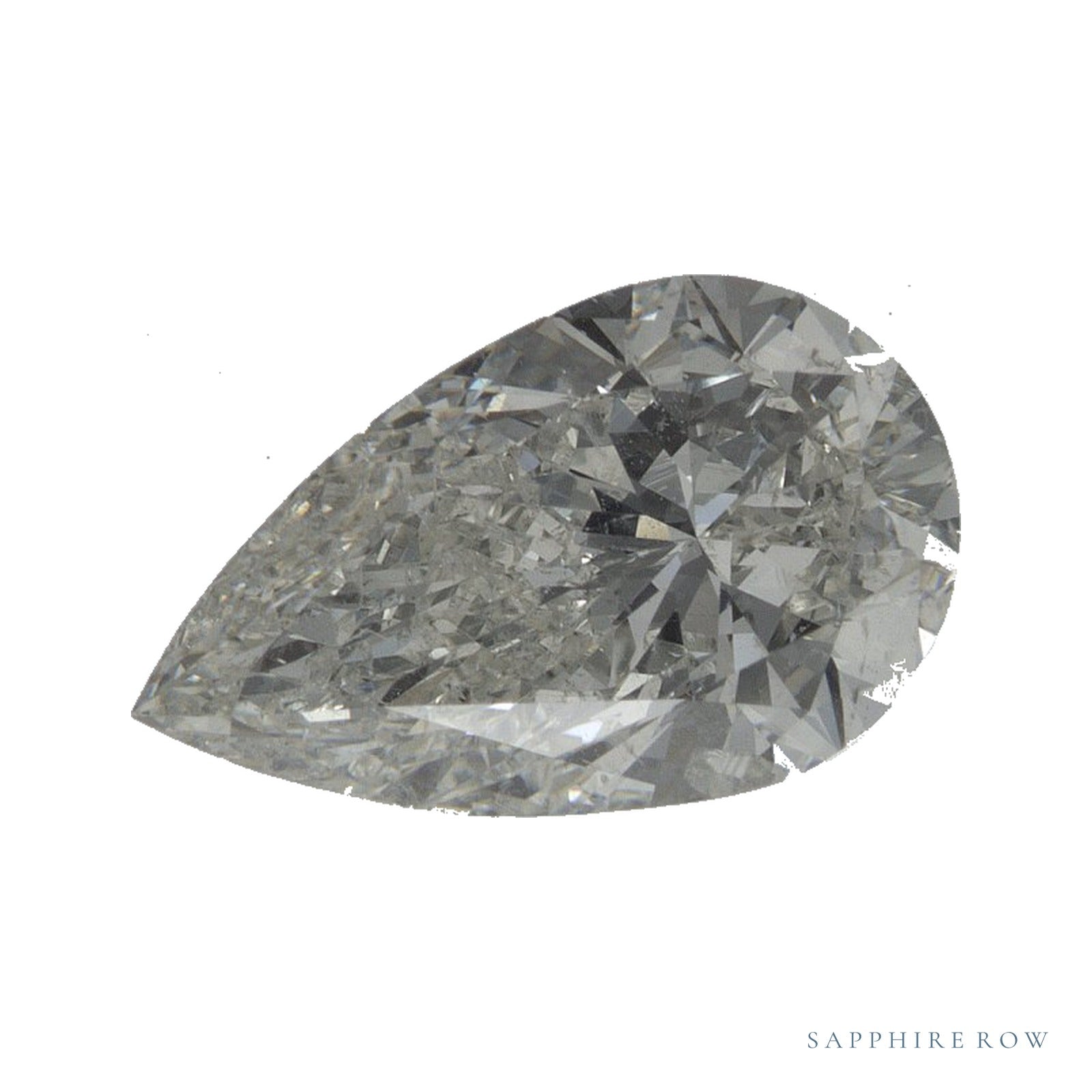 2.03 ct natural diamond, pear cut | Sapphire Row · cut4