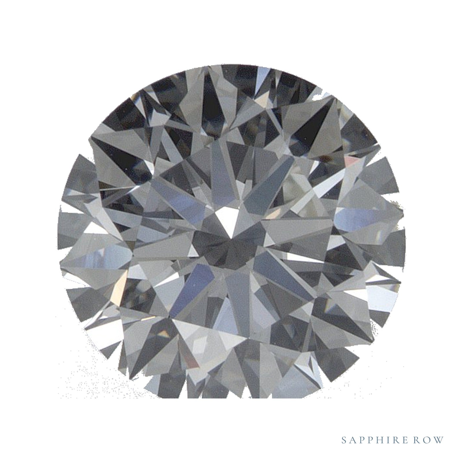 2.02 ct natural diamond, round cut | Sapphire Row · cut4