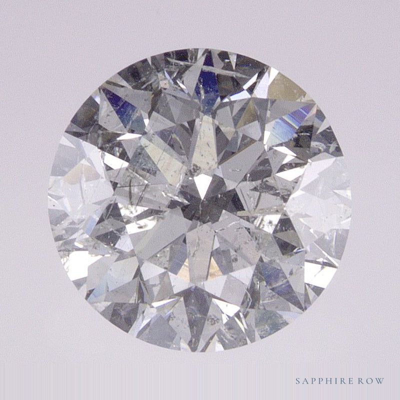 2.02 ct natural diamond, round cut | Sapphire Row · cut7