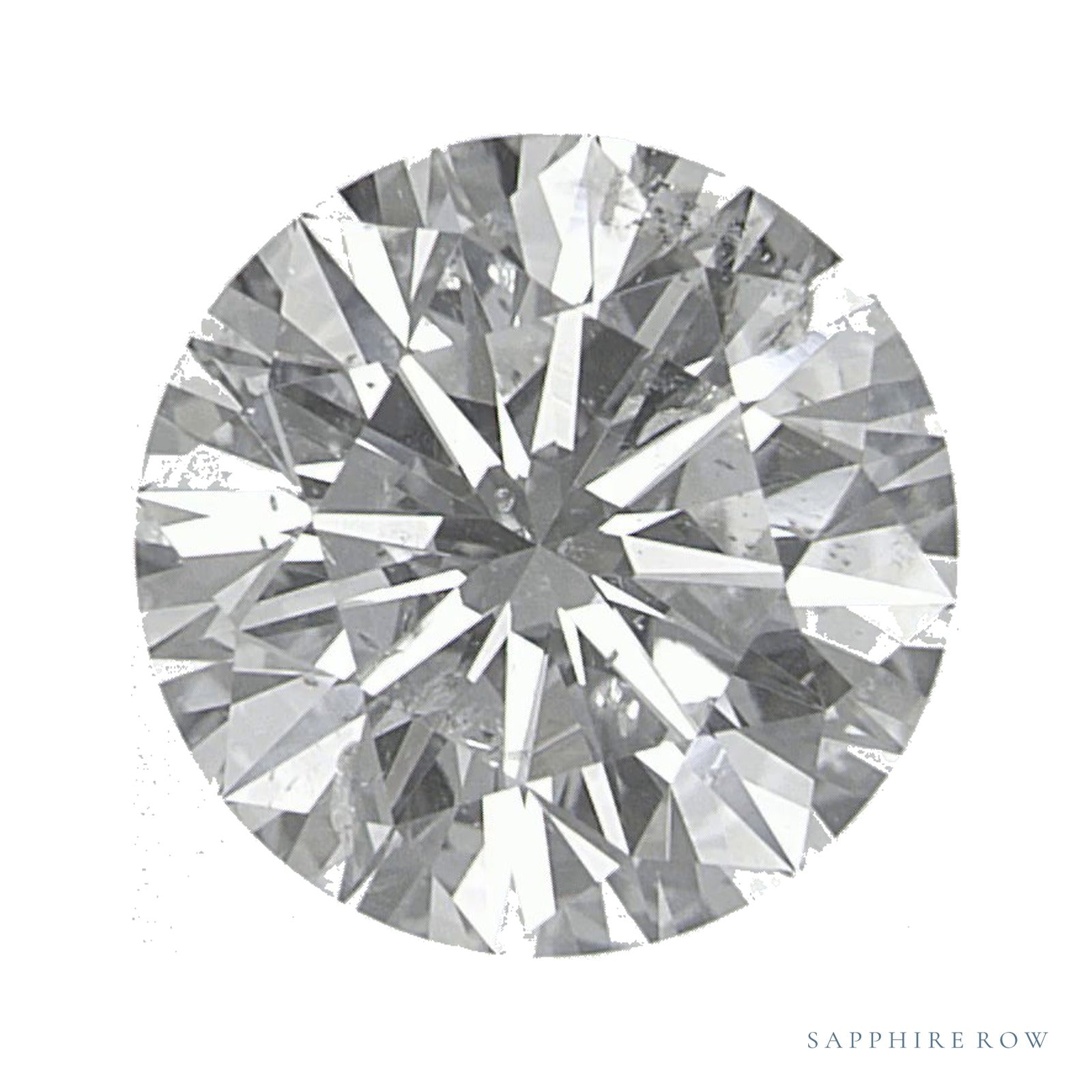 2.02 ct Round Natural Diamond – I SI2 — Sapphire Row · cut · cut2 · cut3 · cut4