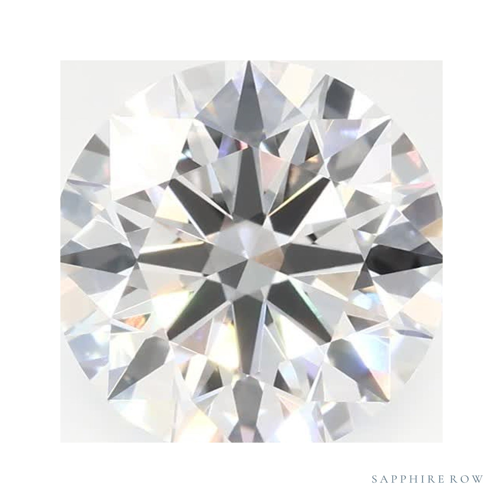 2.02 ct Round Lab-Grown Diamond – D VVS2 — Sapphire Row · cut · cut2 · cut3 · cut4