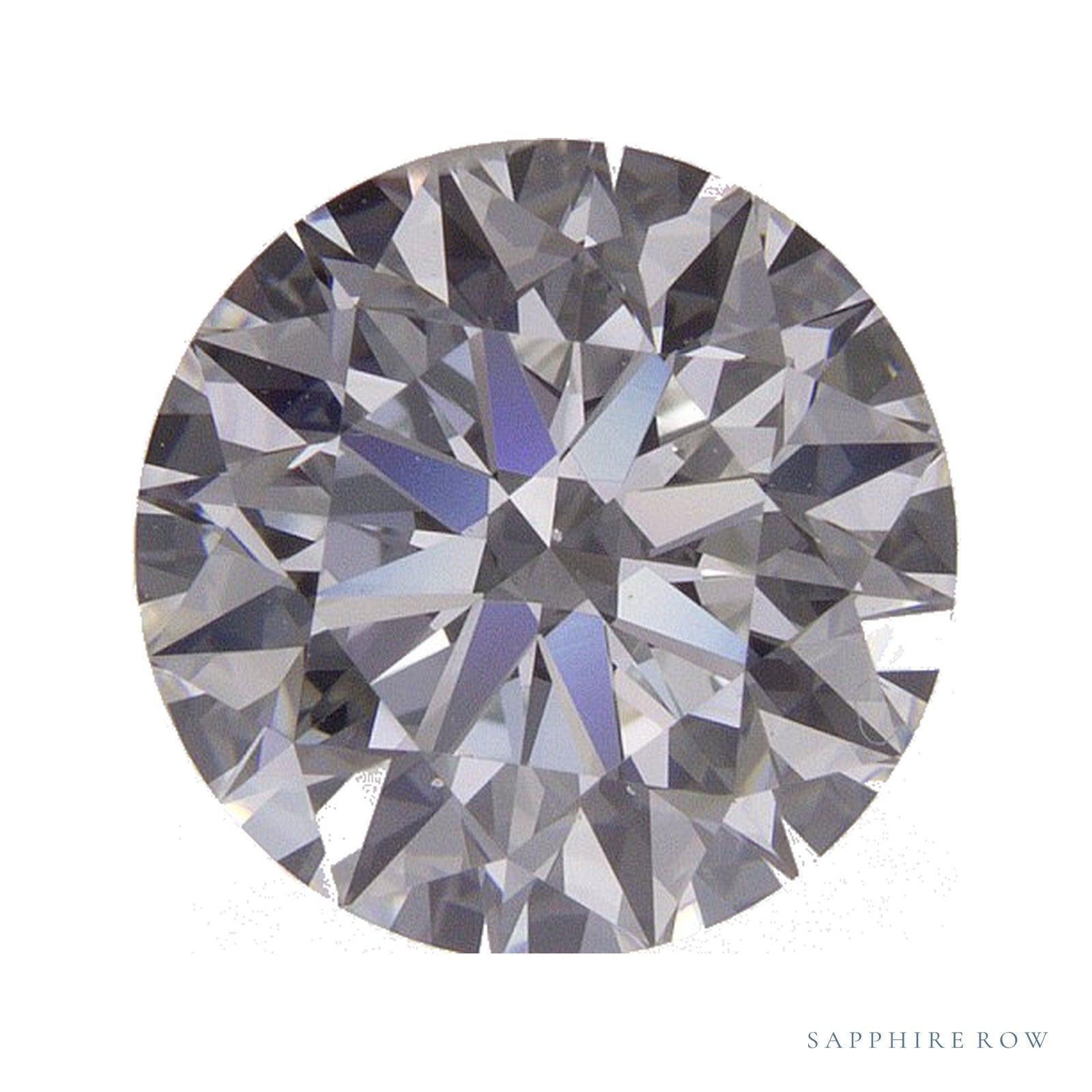 2.01 ct natural diamond, round cut | Sapphire Row · cut4