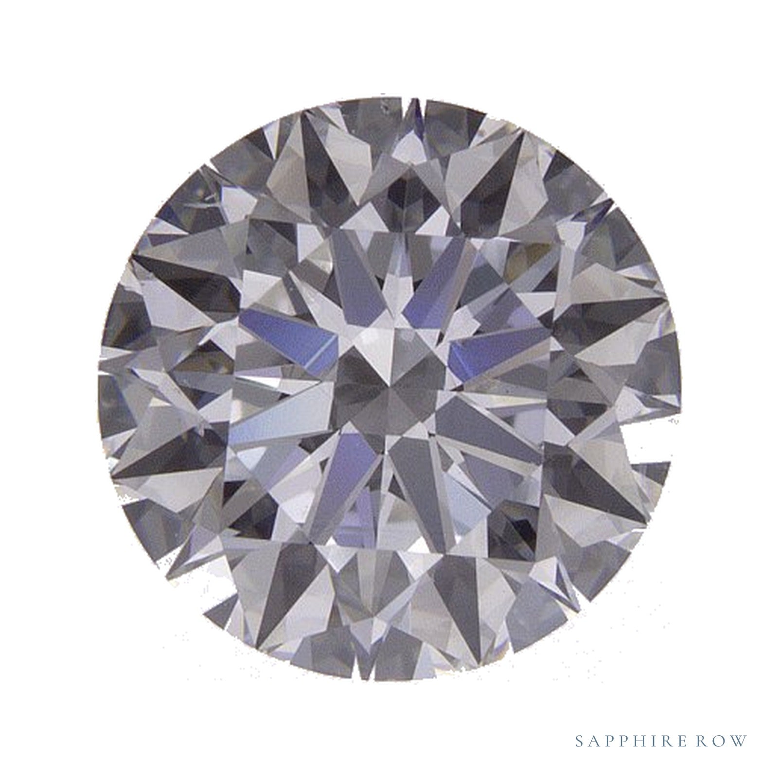 2.01 ct natural diamond, round cut | Sapphire Row · cut4