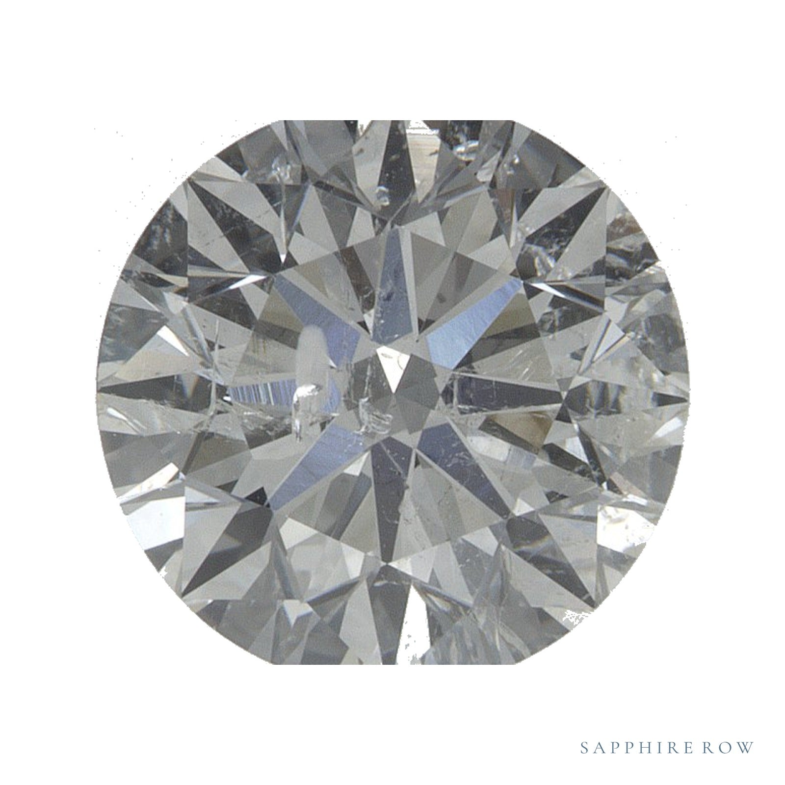 2.01 ct natural diamond, round cut | Sapphire Row · cut4