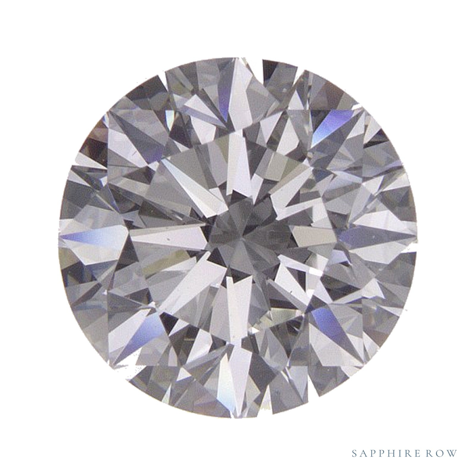 2.01 ct natural diamond, round cut | Sapphire Row · cut4