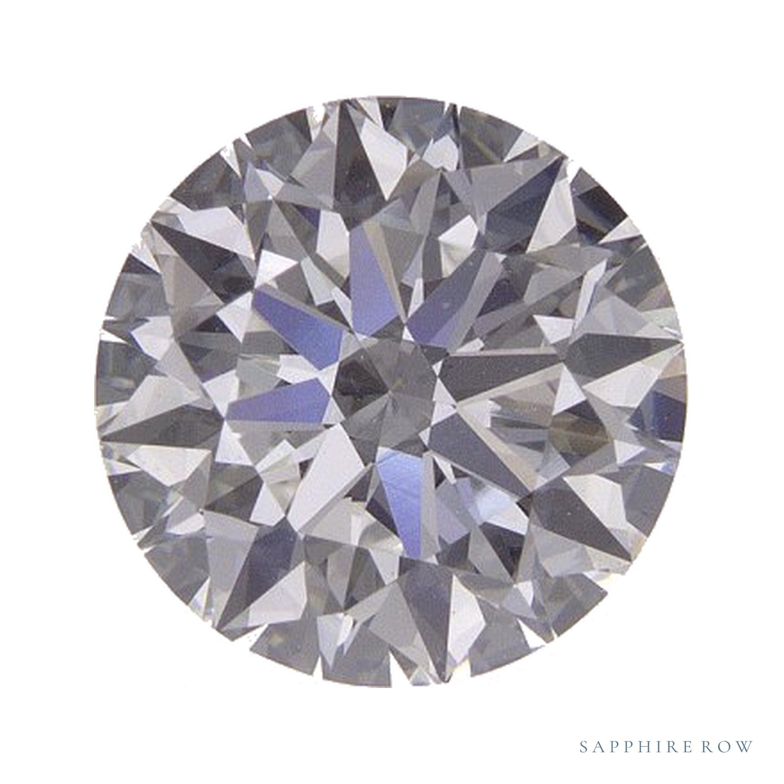 2.01 ct natural diamond, round cut | Sapphire Row · cut4