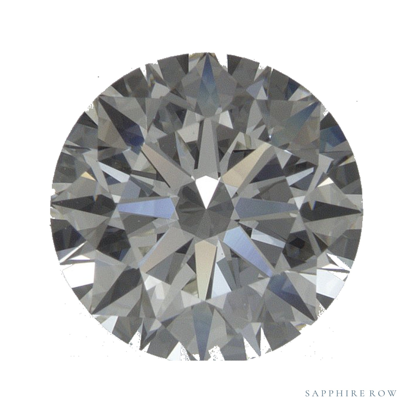 2.00 ct natural diamond, round cut | Sapphire Row · cut4